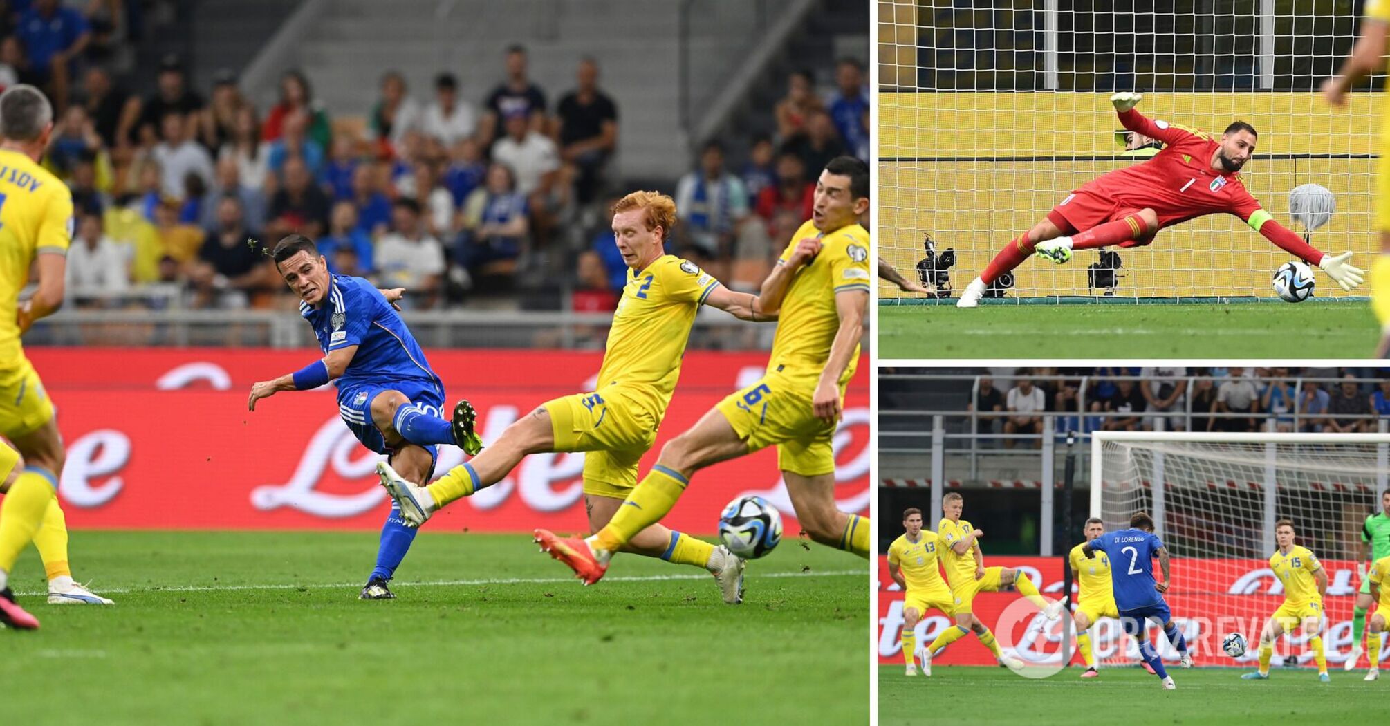 Ukraine lost to Italy