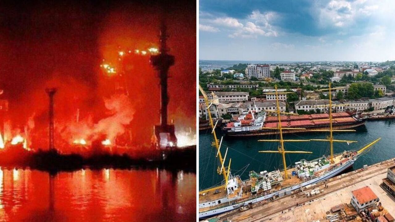 DIU confirmed the damage to the ship and submarine as a result of the attack on Sevastopol