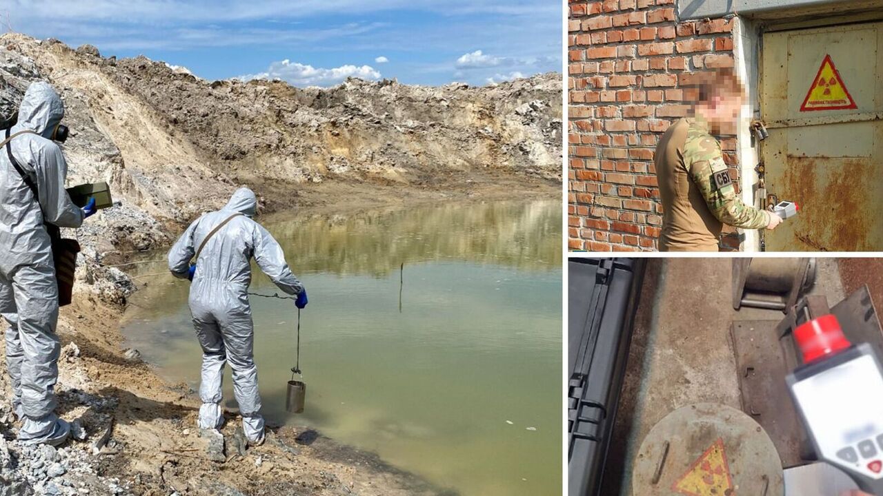 There is no dirty bomb in Ukraine: in the SSU showed how they conduct raids to check radiation safety. Photo