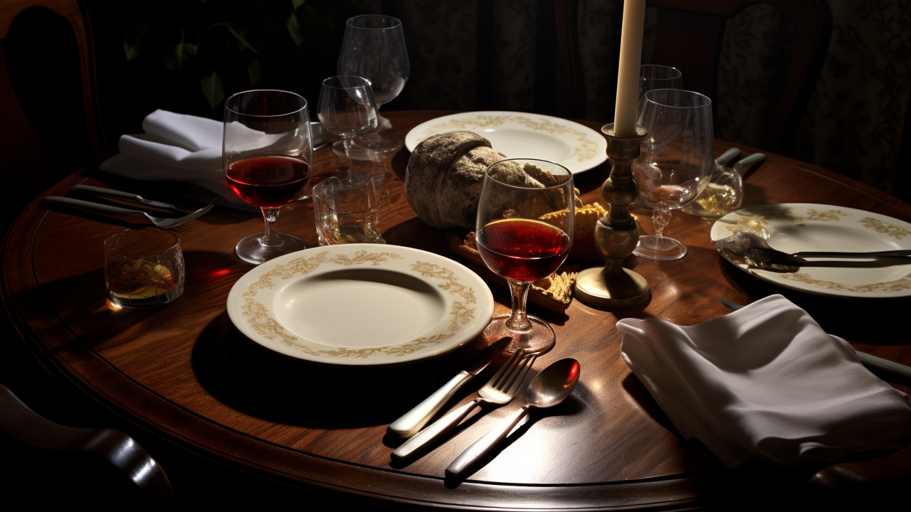 How to properly set aside utensils: dinner etiquette