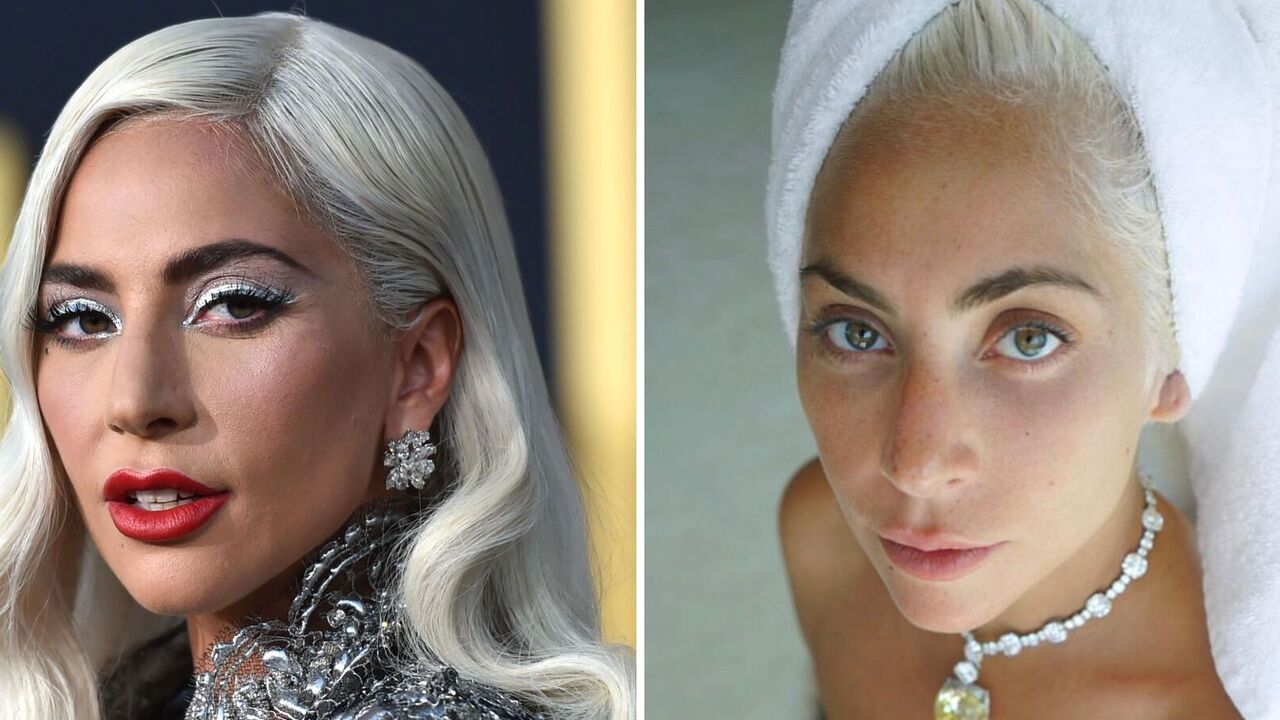Lady Gaga, Kate Winslet and other star beauties who don't wear makeup in their everyday lives. Photo