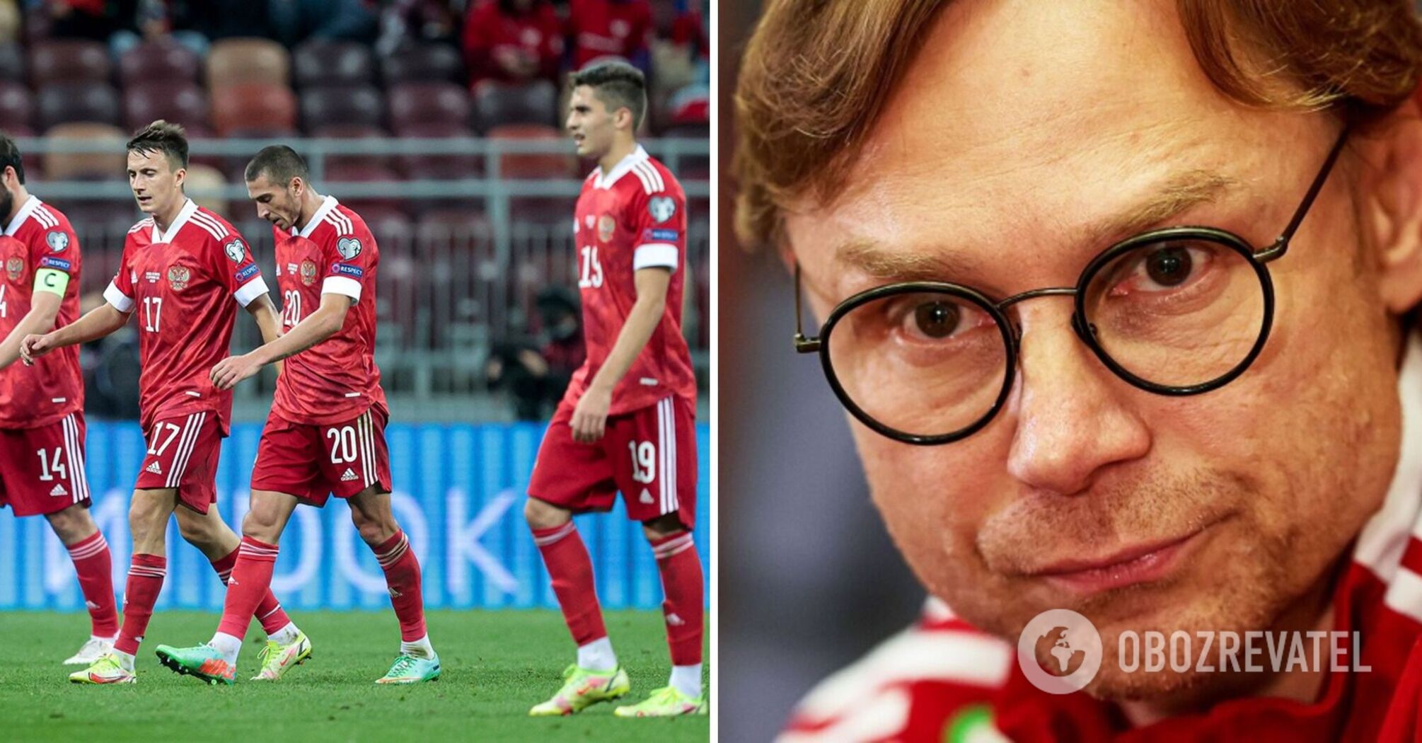 "They disappear": the head coach of the Russian national soccer team complained that even Africans do not want to play with them