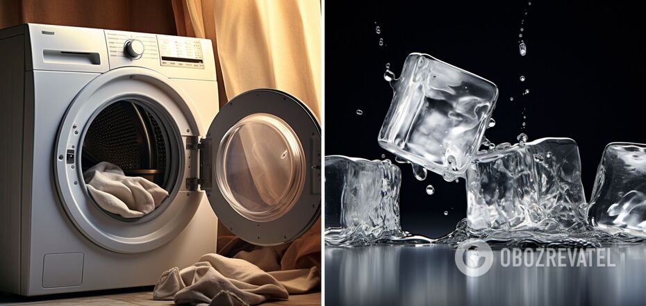 Why put ice cubes in the dryer: this trick will come in handy for everyone