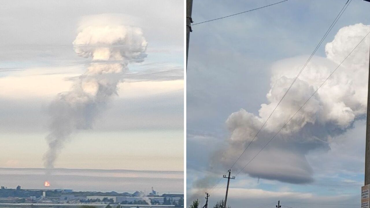 A powerful fire broke out near Saratov, a column of smoke rose: they say about the emergency at the gas pipeline. Video