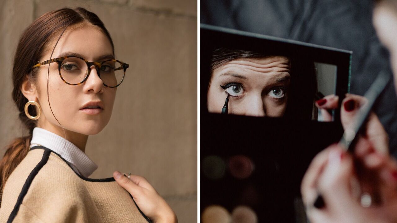 Can scare people away: what makeup should not be used if you wear glasses and what to replace it with