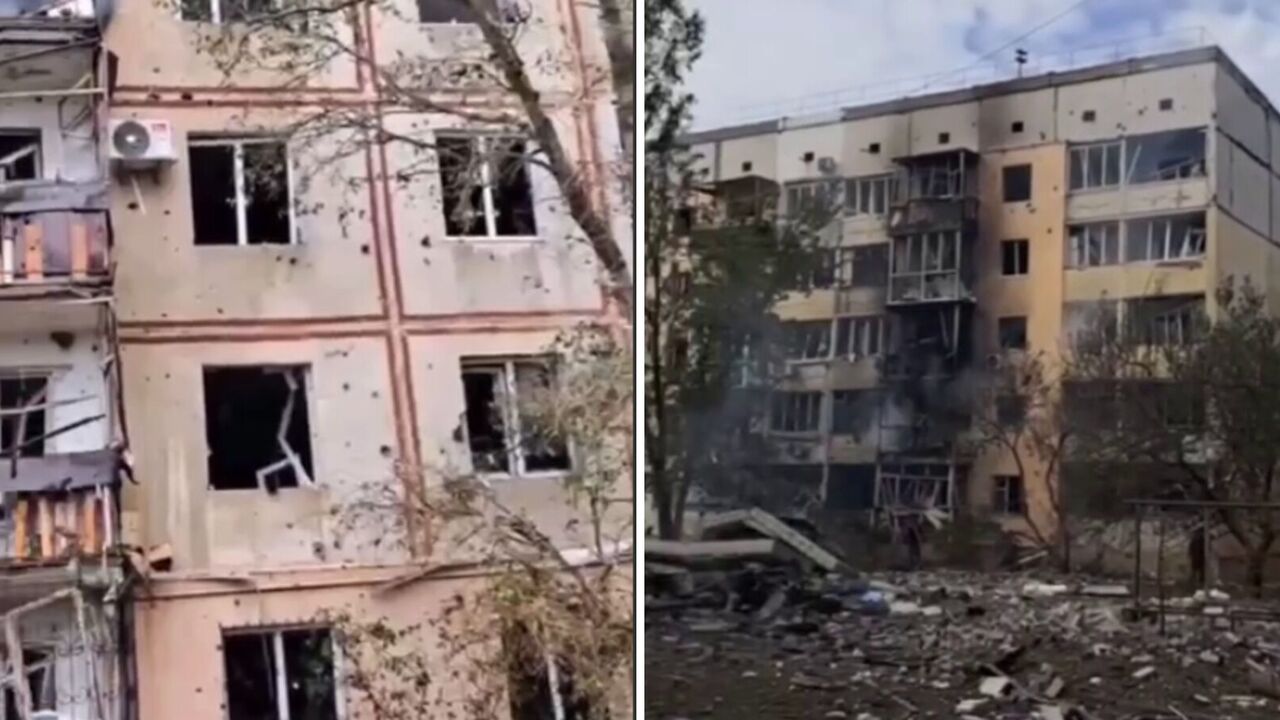 The occupants struck houses in Nova Kakhovka with aerial bombs: there are dead and wounded. Photo and video