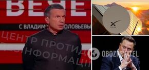 'De facto serves the war': Solovyov dreams of destroying Musk's satellite system. Video.