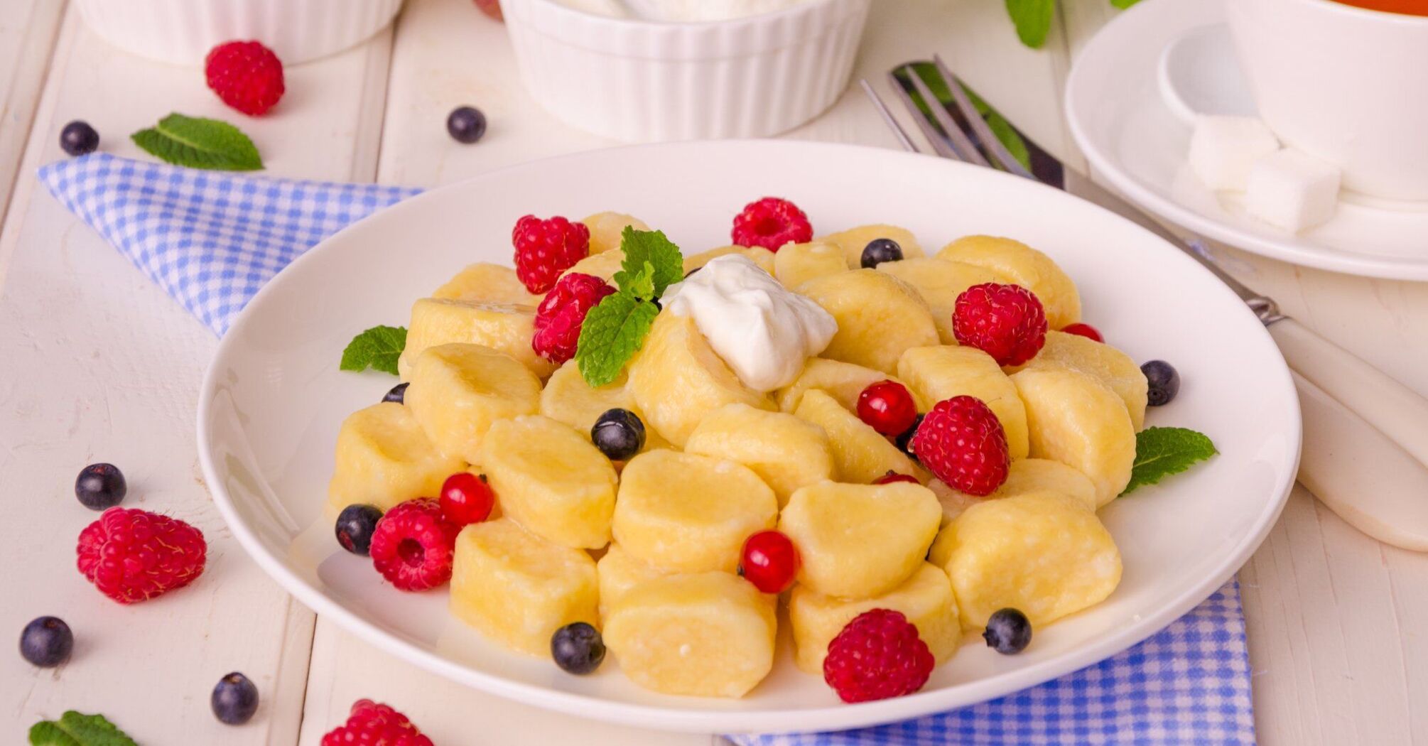 Perfect lazy dumplings with cottage cheese