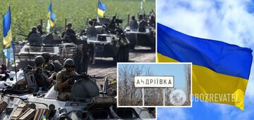 De-occupation of a Ukrainian settlement