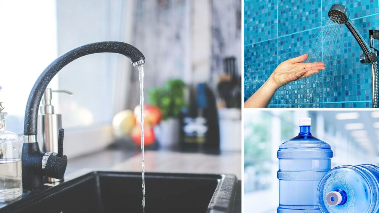 How to store and stock up water in case of a water cutoff