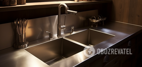 How to clean a stainless steel sink to a perfect shine: instructions