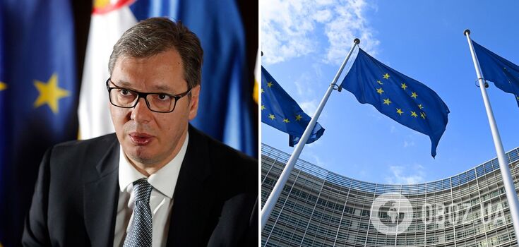 Aleksandar Vucić spoke about his country's accession process to the EU