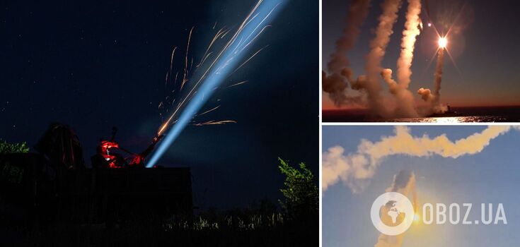 Russia attacks Ukraine with 24 Shaheds and 17 missiles at night: air defense forces shoot down 35 targets