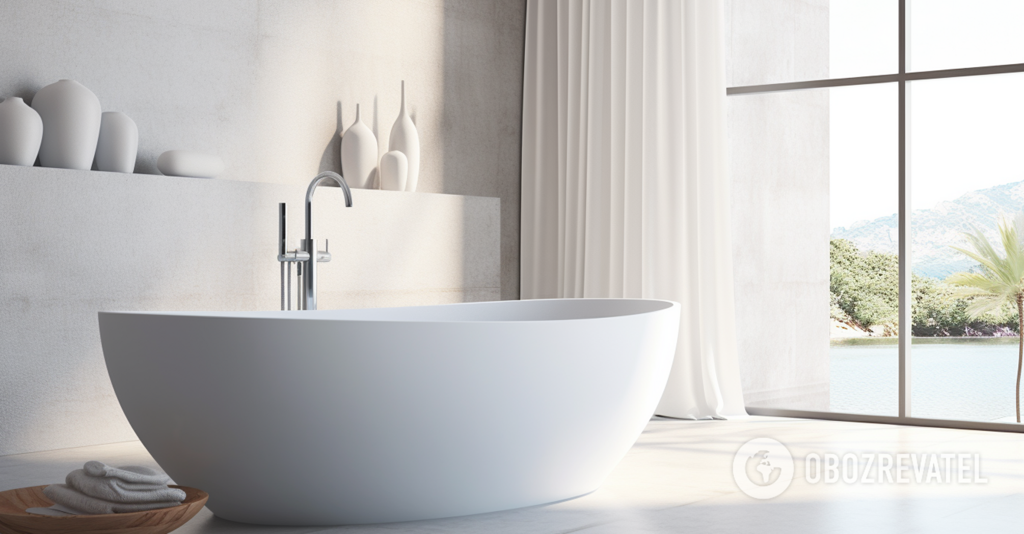 Limescale dissolves in minutes: an easy and cheap way to clean your bathtub