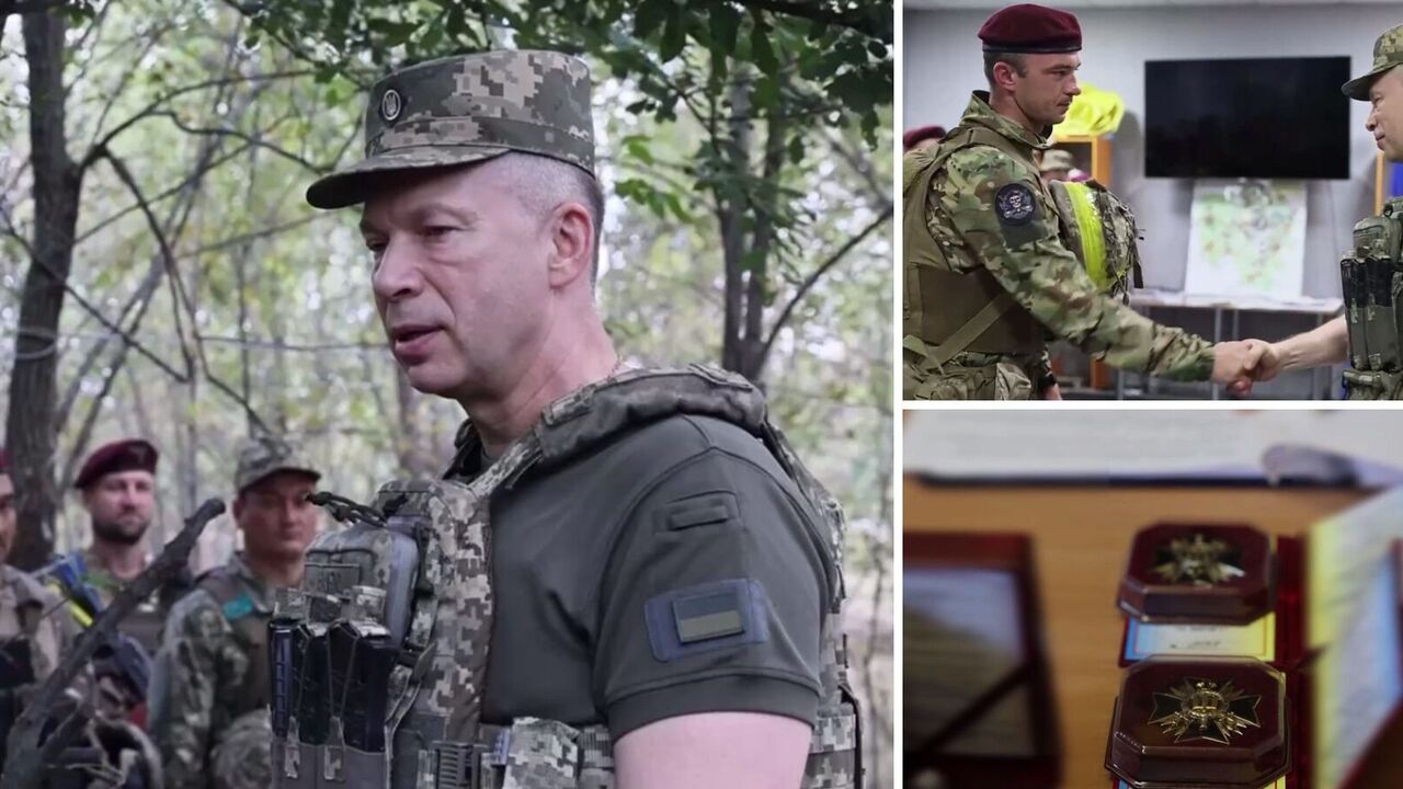 For the confident advance and liberation of Klishchiivka: Syrskyi awarded the Armed Forces of Ukraine in Donbas. Video