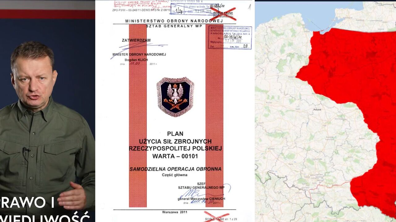 Planned to hand over a third of the country to occupation: plans of the former government made public in Poland