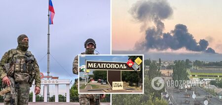 Occupants' air defense fails to work: a series of explosions in Melitopol