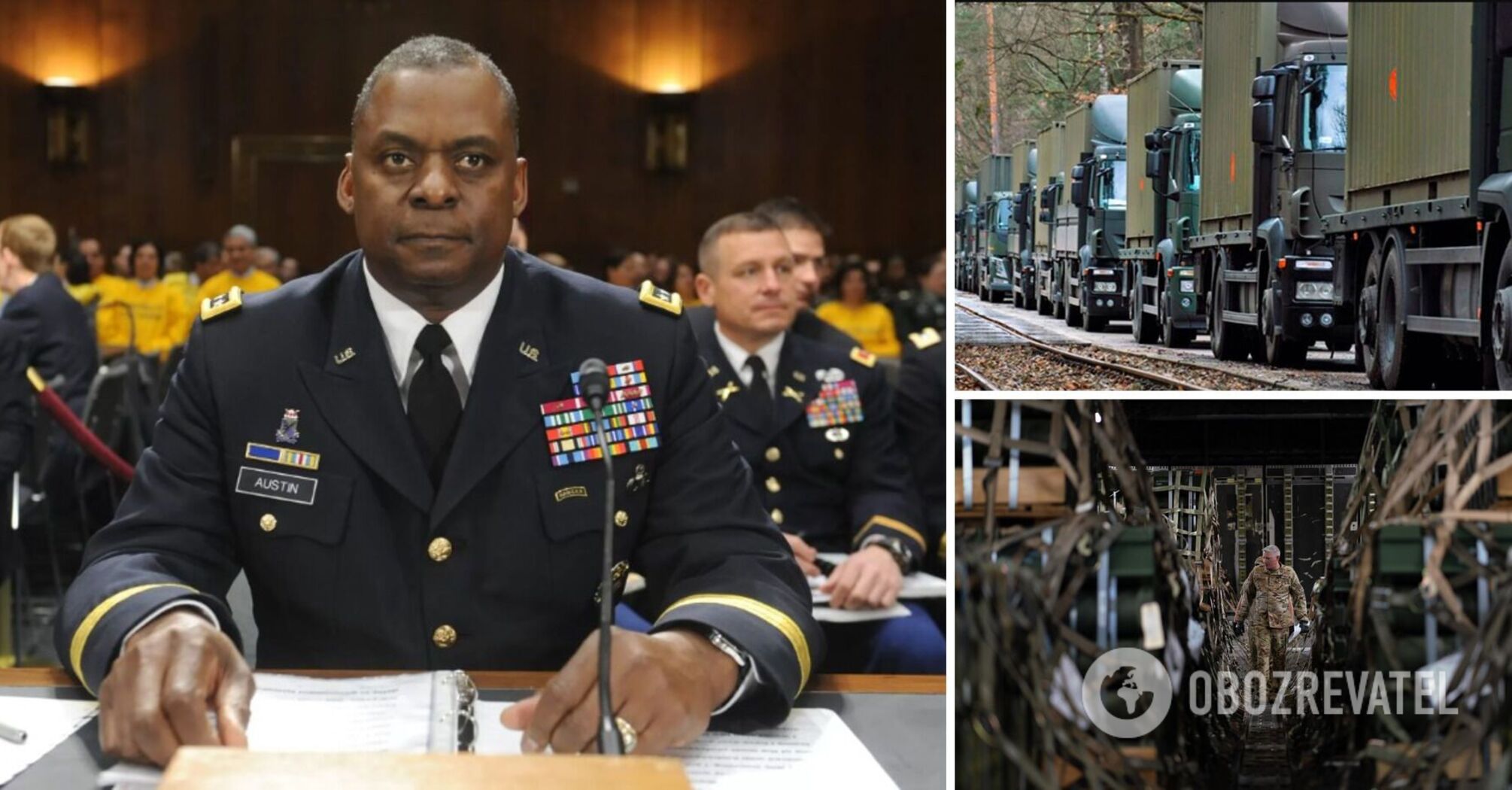 "To wsparcie pokazuje głębokie zaangażowanie". Austin ogłasza całkowitą kwotę pomocy wojskowej dla Ukrainy