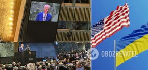 'Russia thinks the world will get tired': Biden urged UN member states to support Ukraine. Video