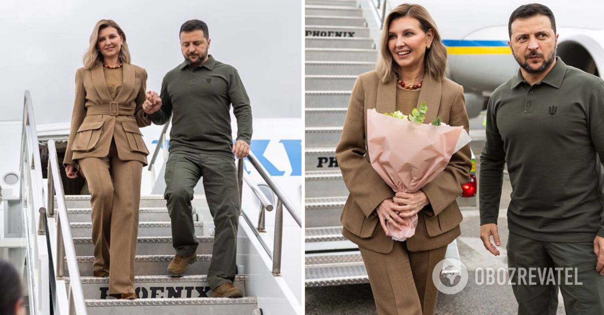 It indicates serious intentions: Olena Zelenska arrived in the United States in a special suit. Photo.
