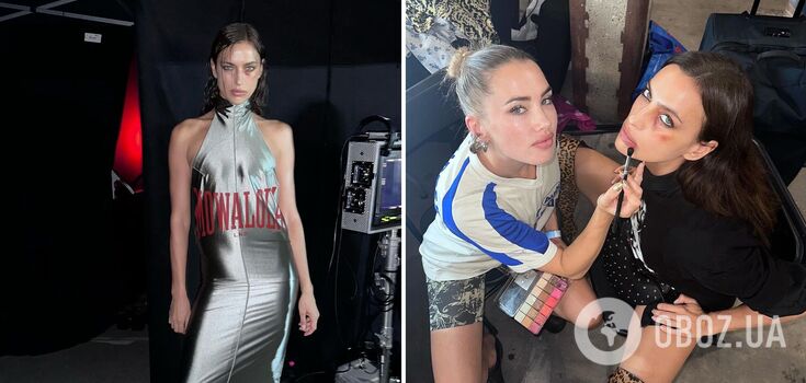 Rosjanka Irina Shayk zhańbiła się na pokazie mody z podbitym okiem. Skandaliczne zdjęcia