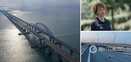Humeniuk wyjaśniła, dlaczego okupanci 'gmatwają' sytuację z mostem krymskim