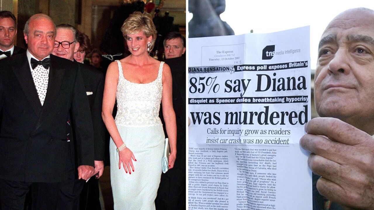 Mohamed Al Fayed, the father of Princess Diana's lover who died with her in a traffic accident 26 years ago, has died