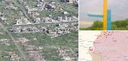Ghost town: video showing what the Russian army turned Marinka into appeared online