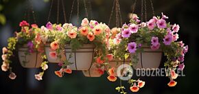 How to bring hanging flowers in a basket to life: quick ways