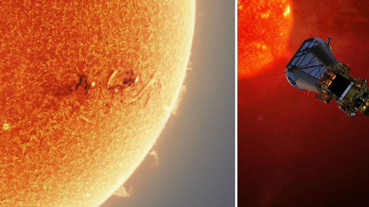 NASA's probe flies through a solar explosion, recording something no one has ever seen before. Video