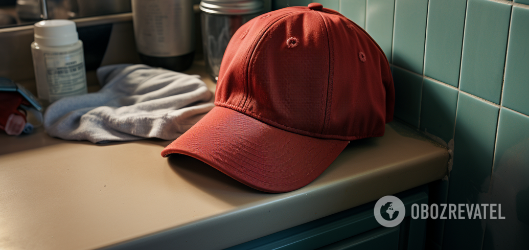 How to perfectly wash a baseball cap without a machine: instructions