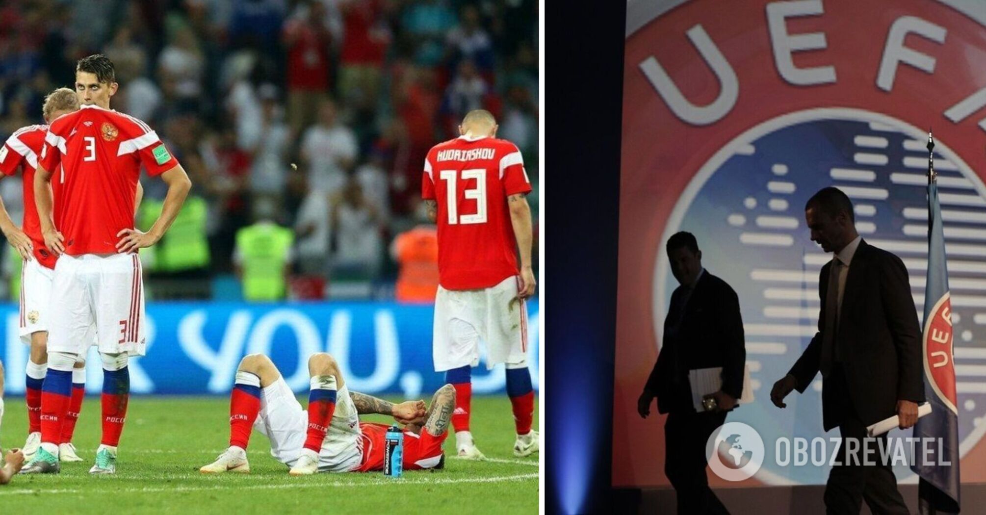 Russia admitted that UEFA does not discriminate their country