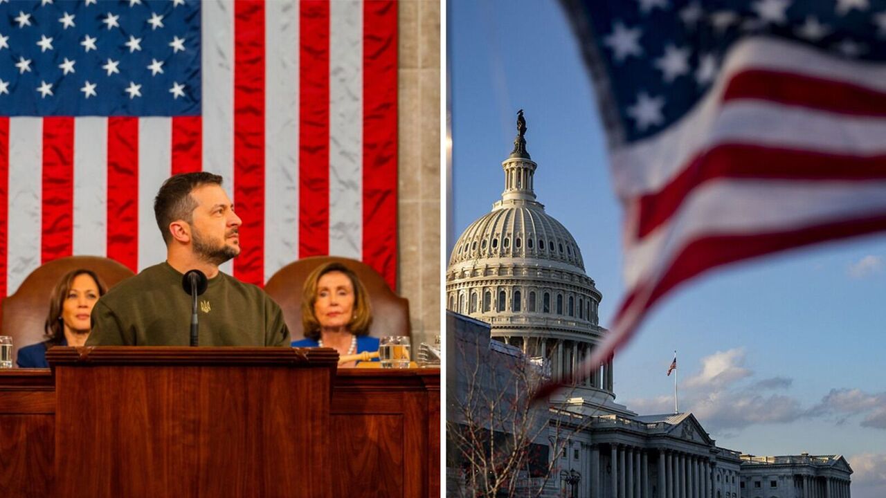 Zelensky arrives at the U.S. Congress, preparing to address parliamentarians