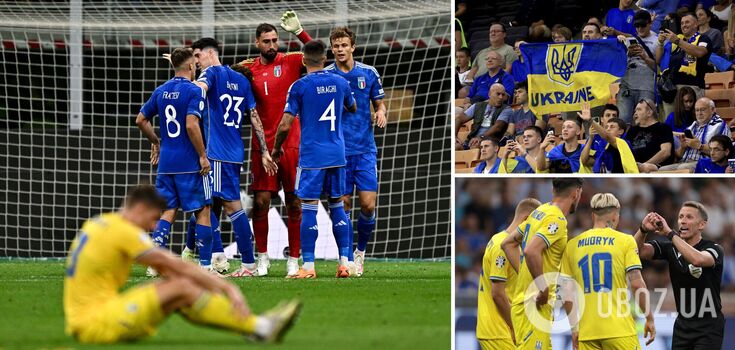 UEFA penalized Ukraine for the match with Italy