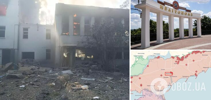 SSU i AFU uderzają na tajną bazę okupantów w Melitopolu: wśród rannych jest dowódca 58 Armii Federacji Rosyjskiej