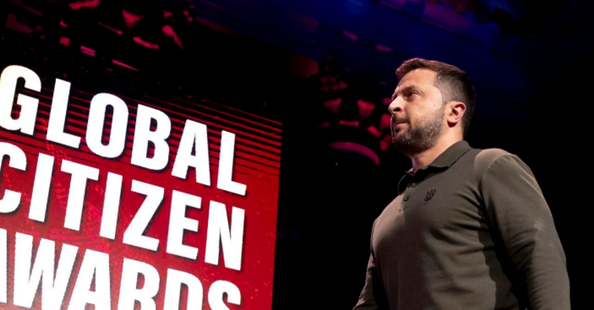 Zelensky received the Atlantic Council Global Citizen Award in the United States. Video