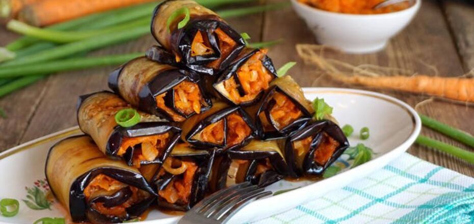 Eggplant rolls recipe