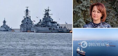 Cynical practice: Humeniuk told how the occupiers are trying to hide their ships near Crimea
