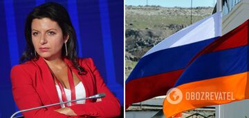 "Trzeba pokłonić się Matce Rosji": propagandysta Simonyan zaatakował "niewdzięcznych" Ormian i otrzymał odpowiedź