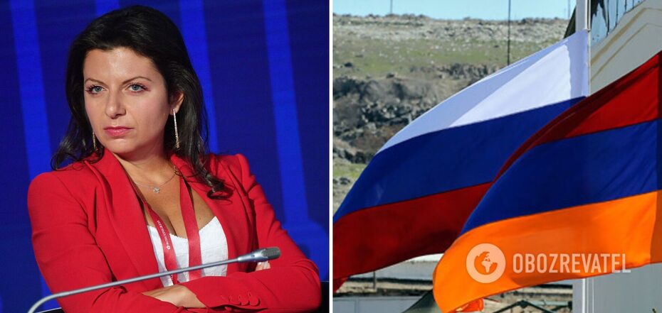 'You need to bow to Mother Russia': Simonyan's propagandist attacked 'ungrateful' Armenians and got a response