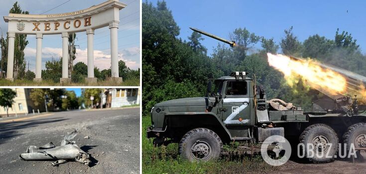 Occupiers shelled Kherson in the morning: a fire broke out, there is a victim