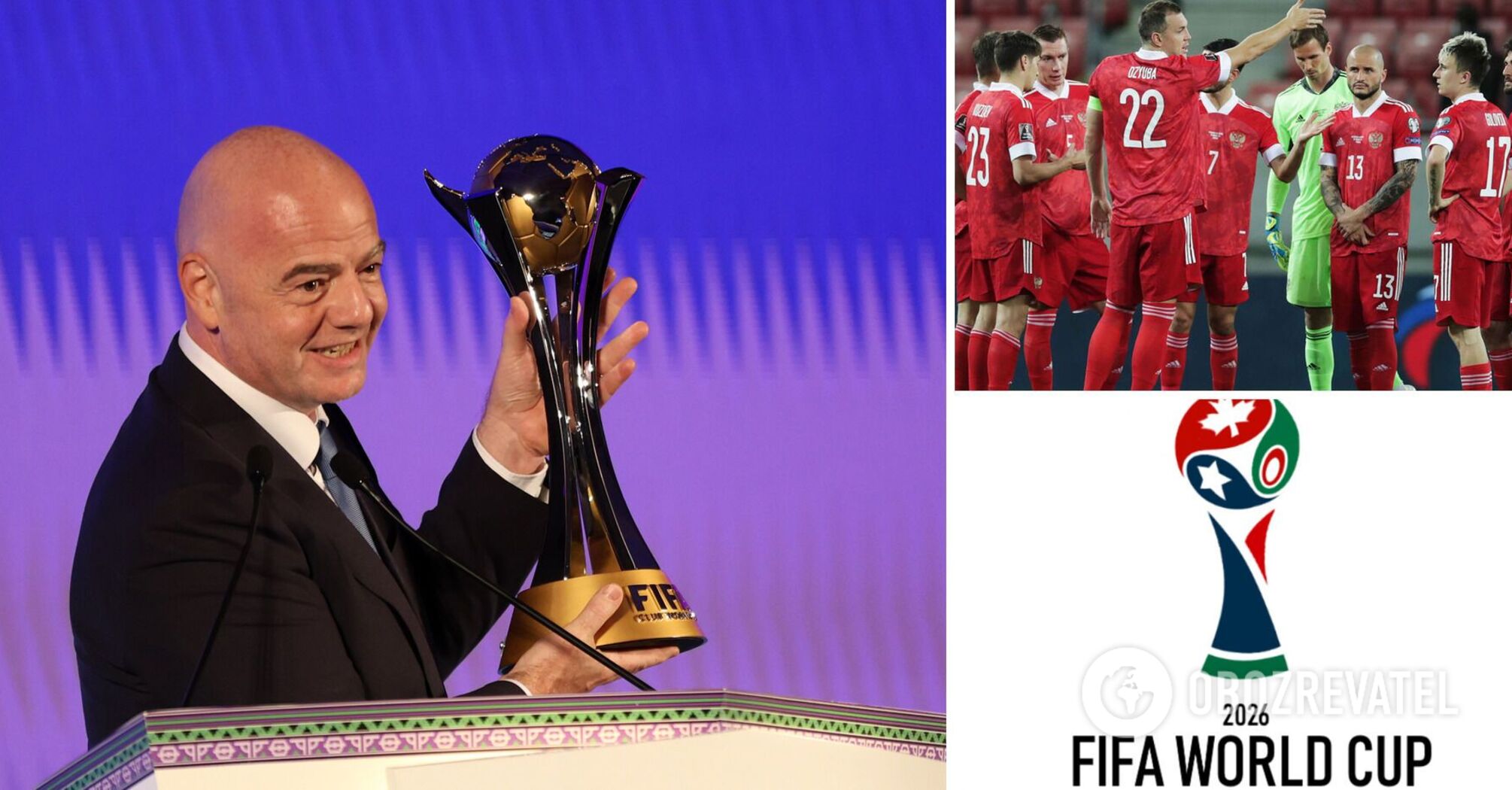 FIFA president answered whether Russia will participate in the 2026 World Cup