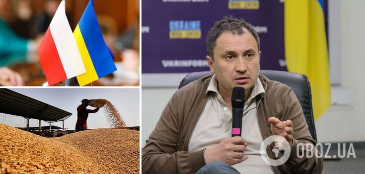 Solskyi spoke about the grain negotiations between Ukraine and Poland