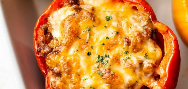 How to cook stuffed peppers without excess fat: a dish for a hearty lunch