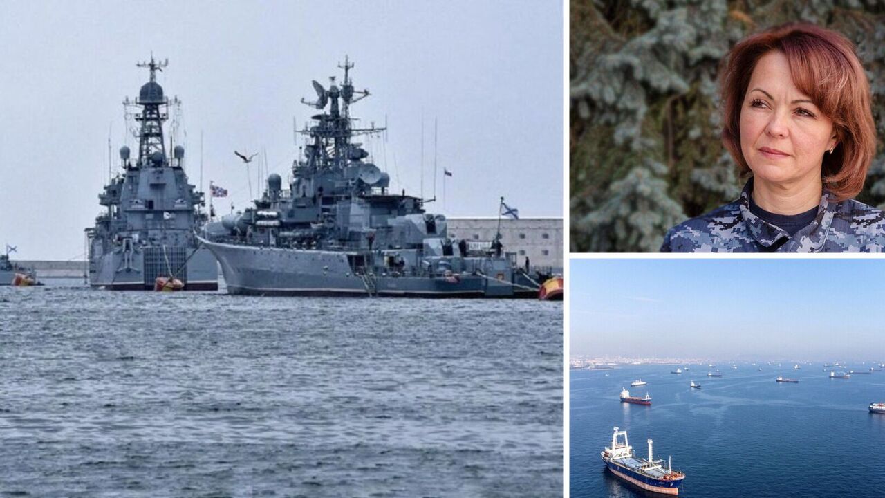 Cynical practice: Humeniuk told how the occupiers are trying to hide their ships near Crimea