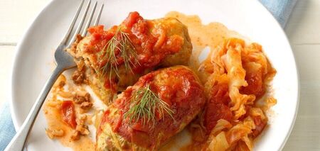 Recipe for homemade cabbage rolls