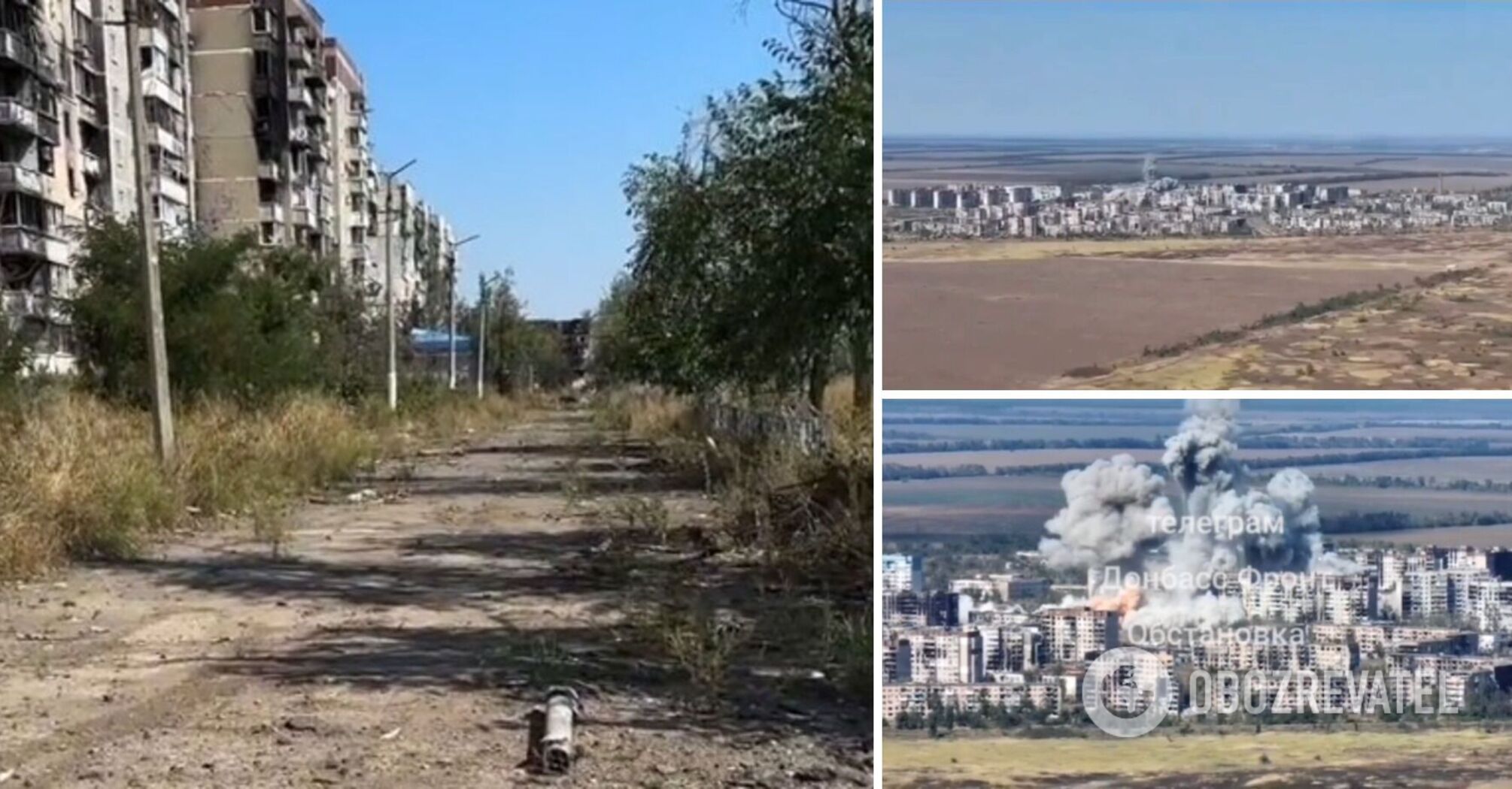 "Ghost town": a video showing how Vuhledar looks like now appeared online