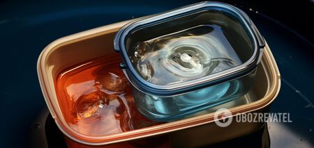 How to wash plastic food containers