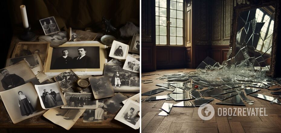 Broken mirrors and old photos: what things attract bad luck into the house