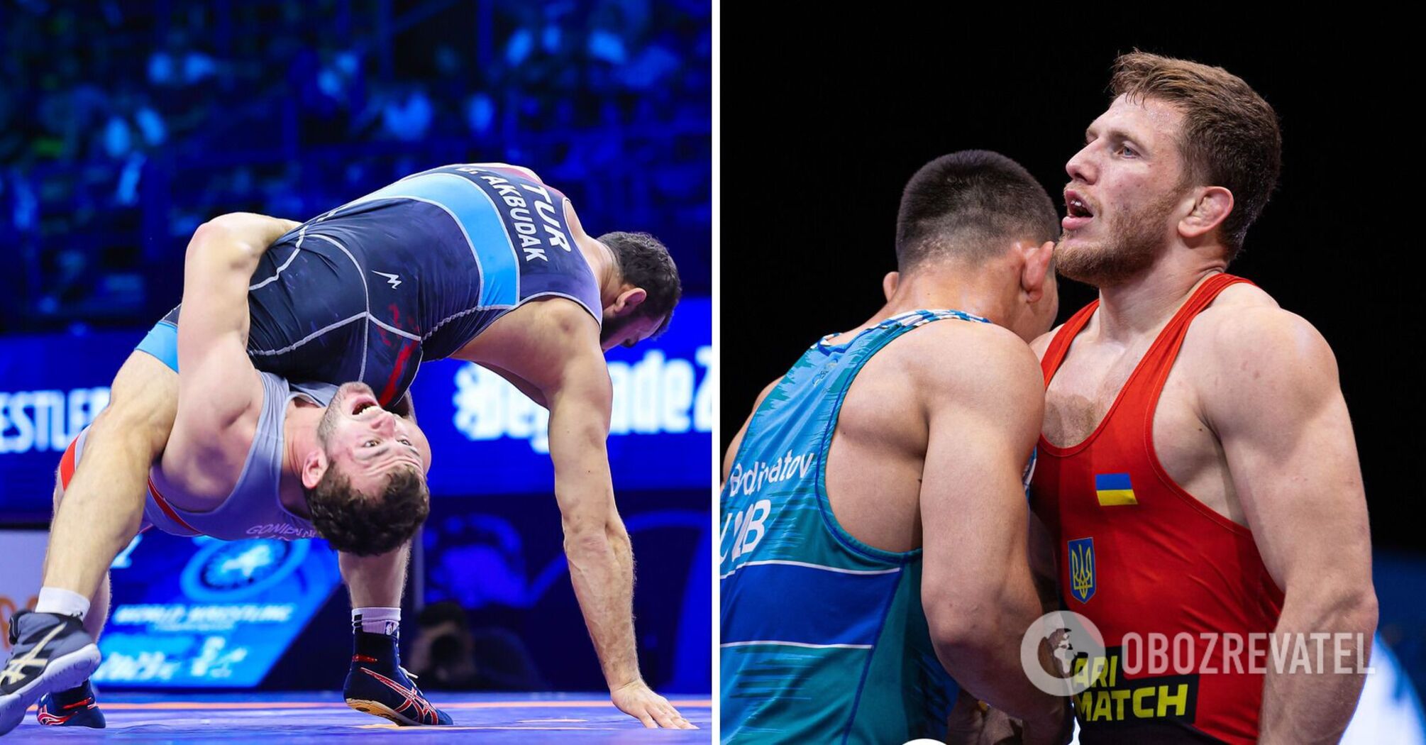 Ukrainian wrestler showed his attitude towards Russians at the World Championships